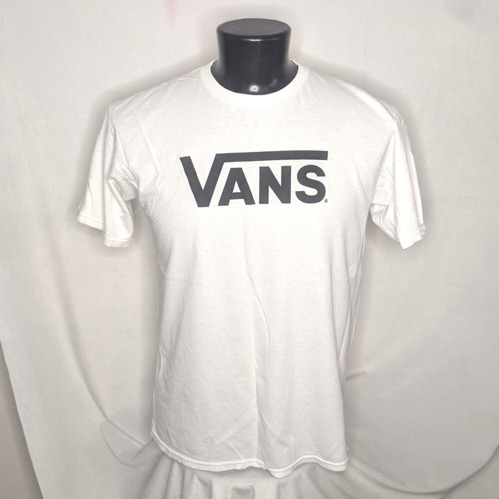 Vans Men's Graphic T-shirt for Men White Large Good